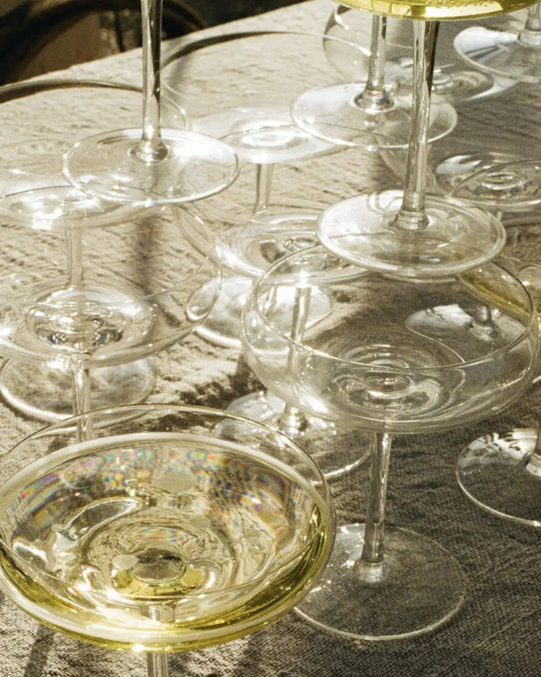 SER DE 6 COPAS MIMOSA