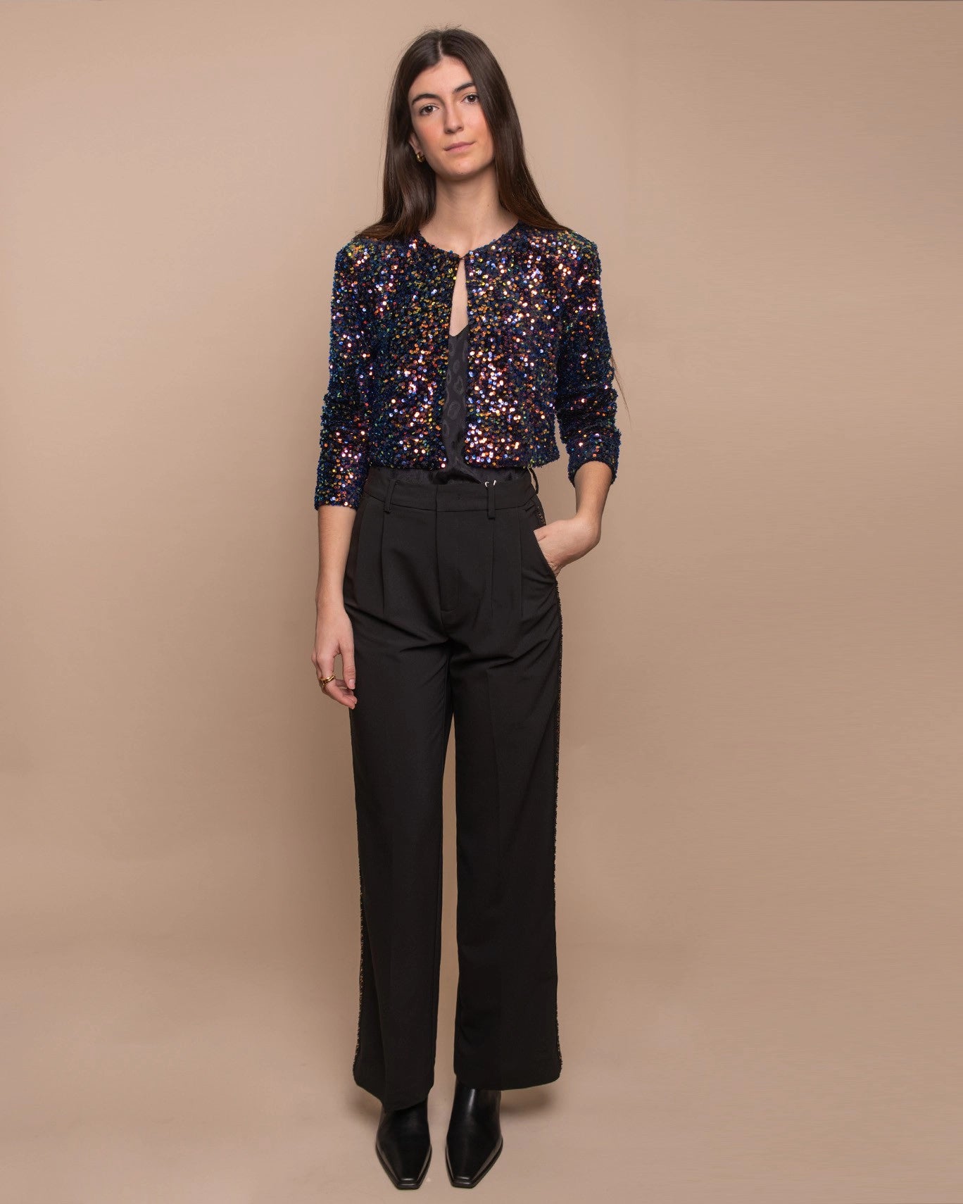 CHAQUETA LENTEJUELAS MARTA