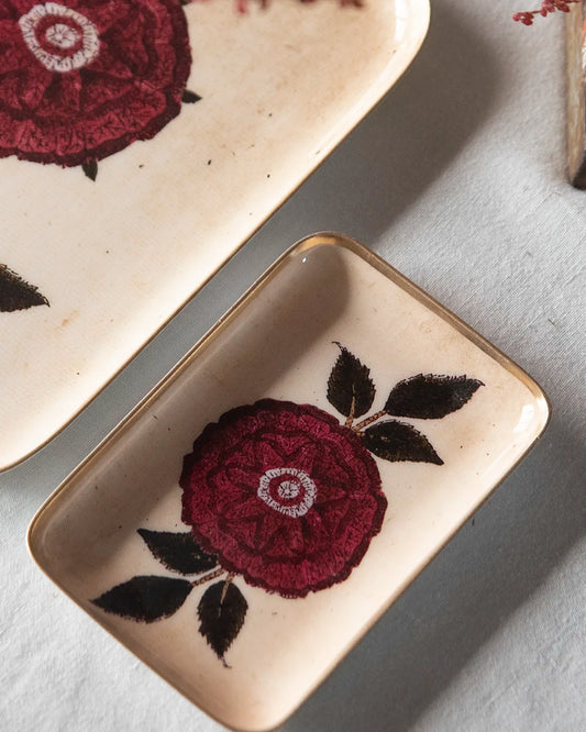 BANDEJITA ESMALTADA PIVOINE 15X10CM
