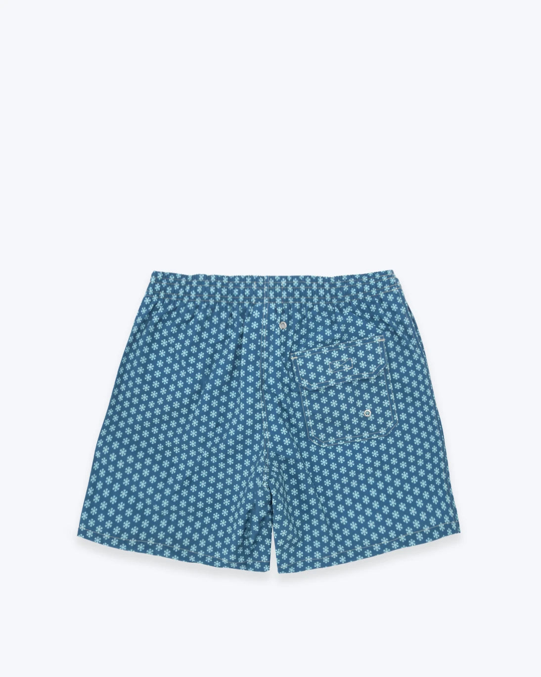 TRAJE DE BAÑO FLOR AZUL
