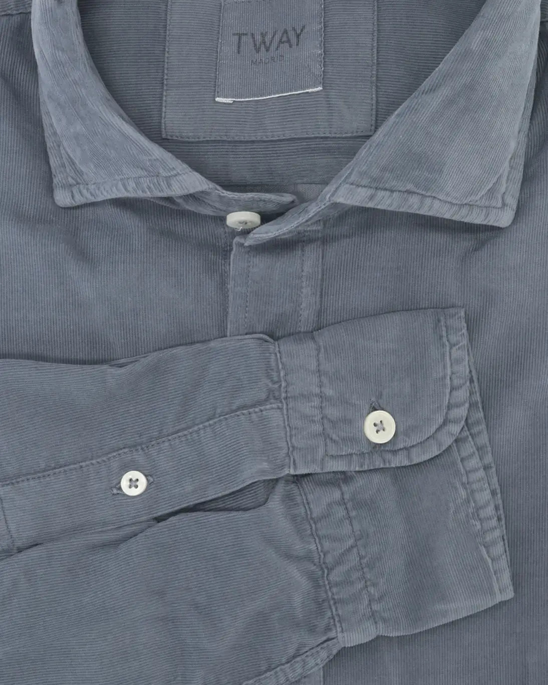 CAMISA MICROPANA AZUL CLARO LAVADO