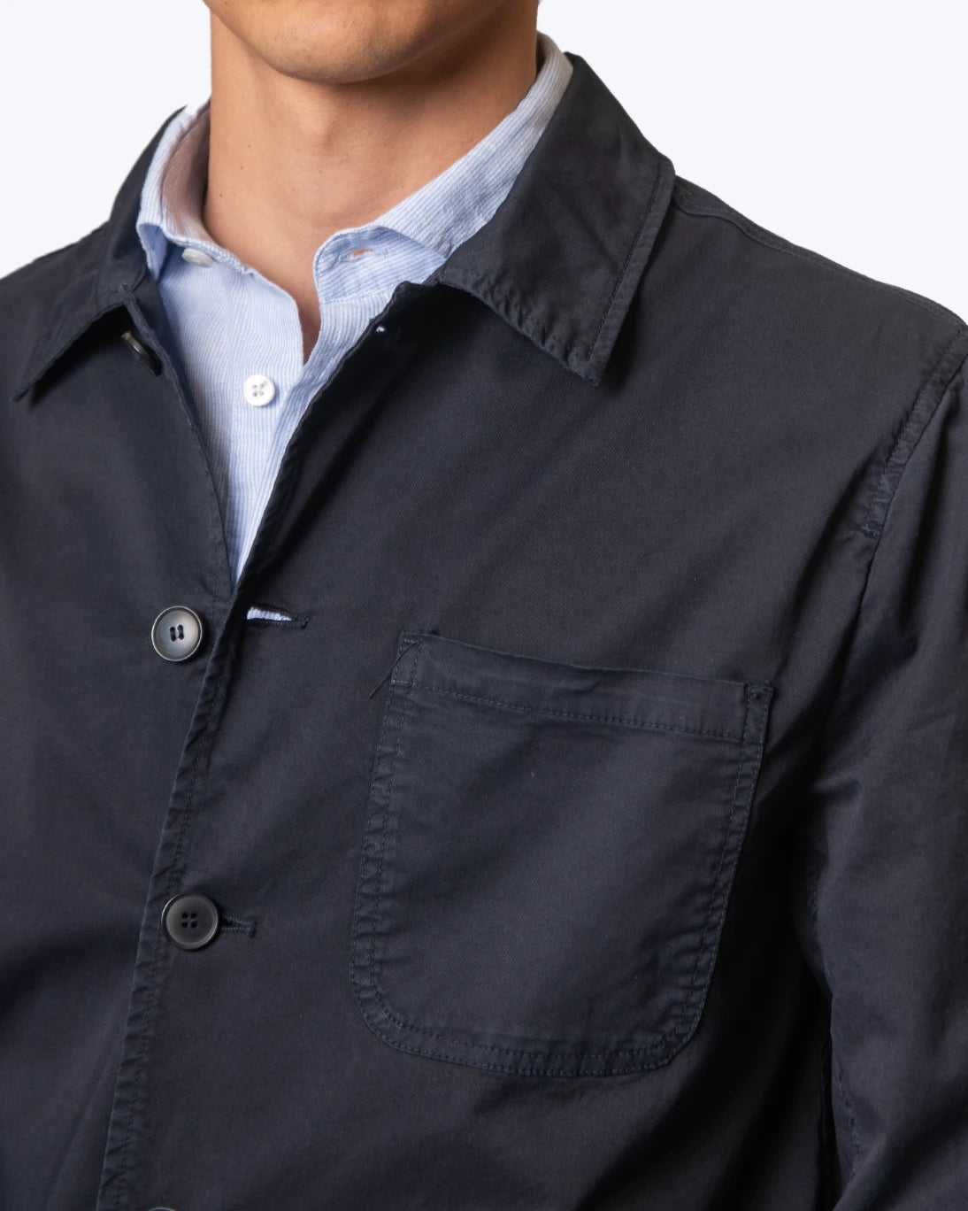 CHAQUETA KALEB AZUL MARINO