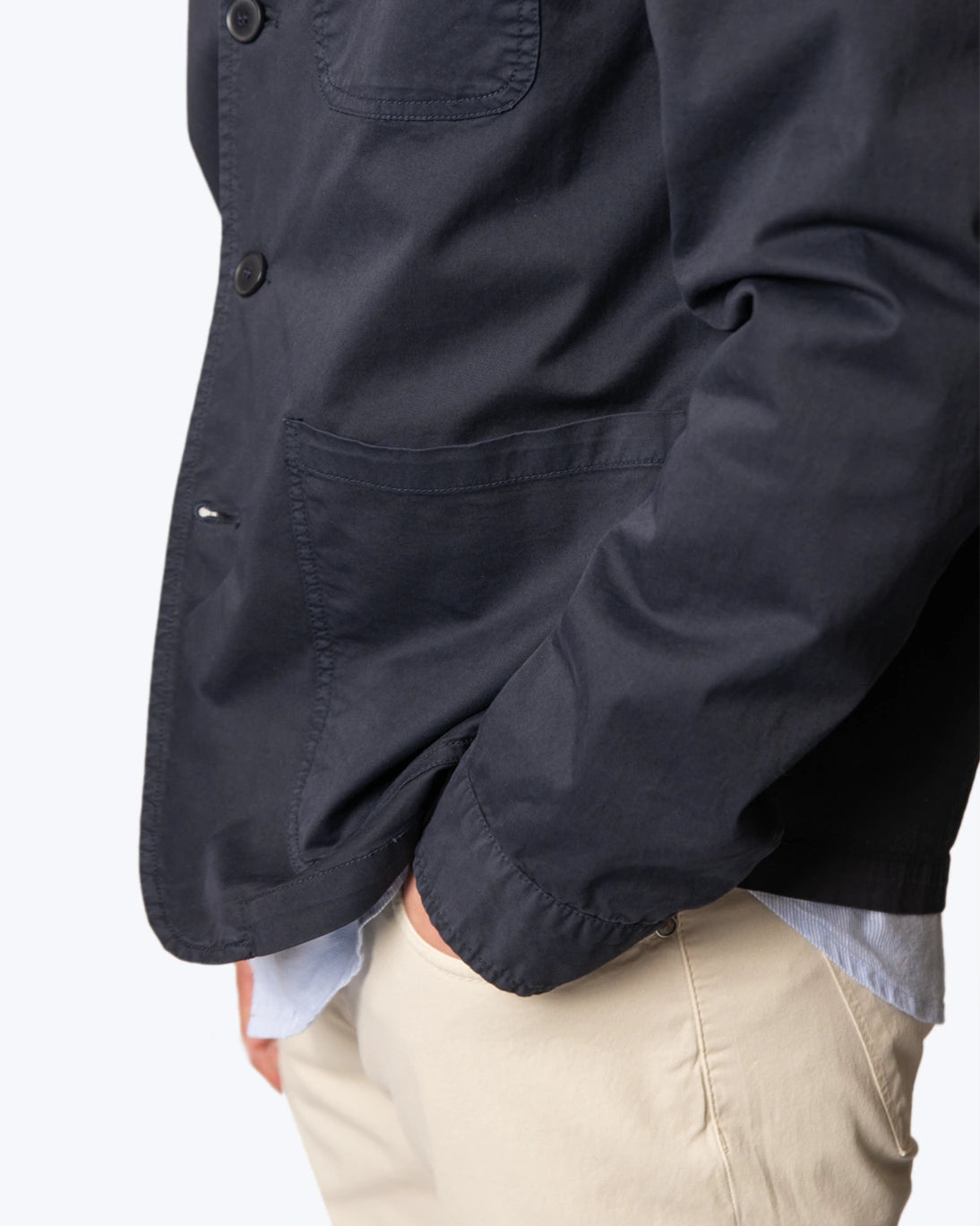 CHAQUETA KALEB AZUL MARINO