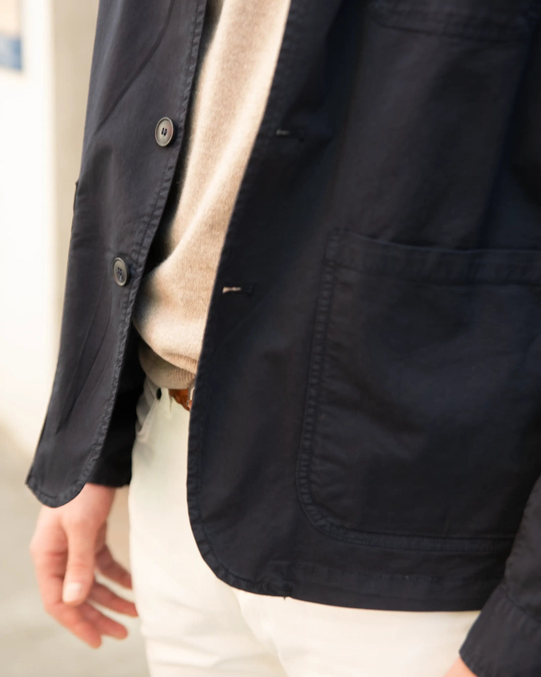 CHAQUETA KALEB AZUL MARINO