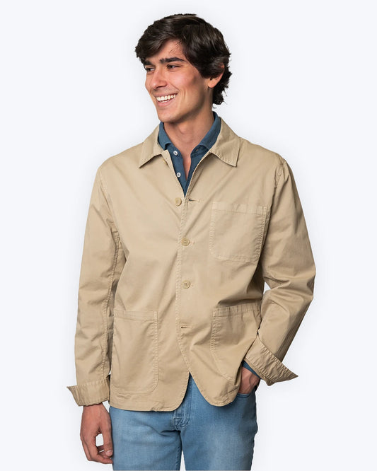 CHAQUETA LIGERA BEIGE
