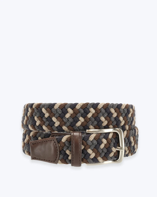 CINTURÓN TRENZADO MIX