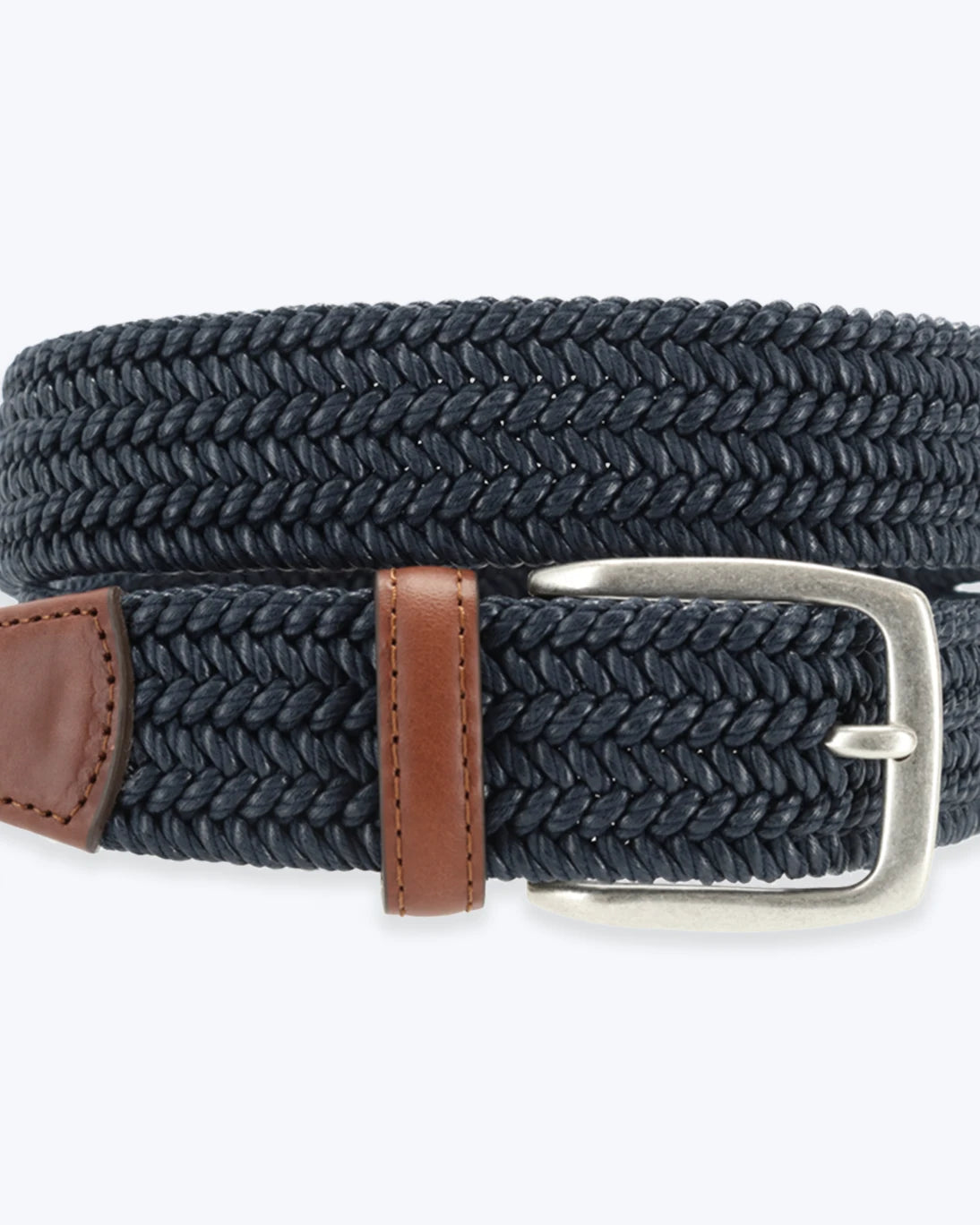 CINTURÓN TRENZADO NAVY