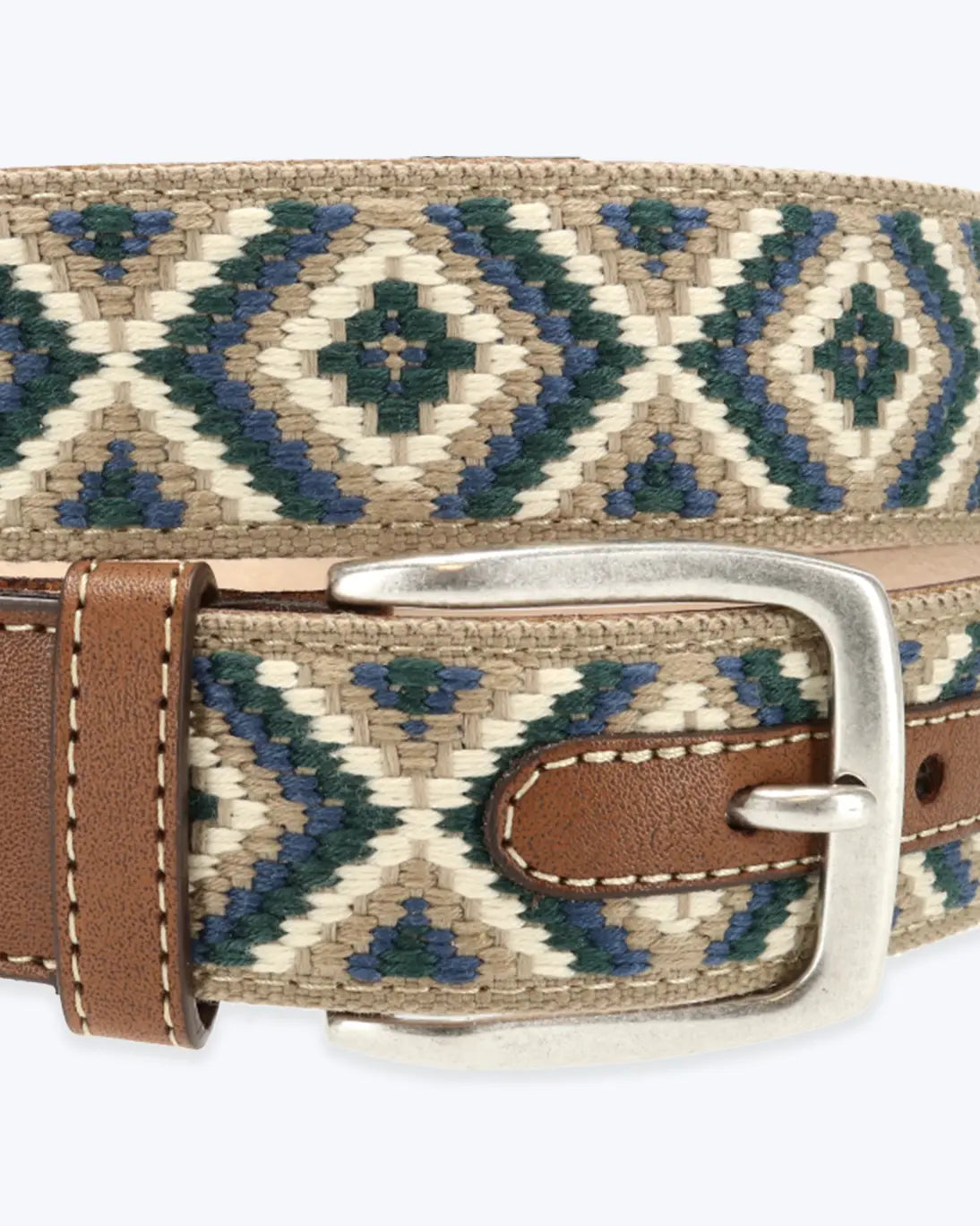 CINTURÓN ÉTNICO BEIGE