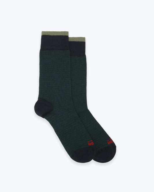 CALCETINES RAYAS VERDES Y AZULES