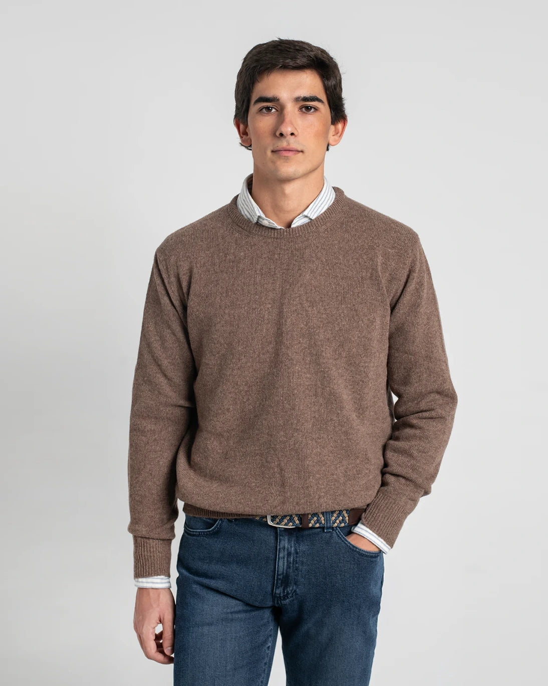 JERSEY CUELLO CAJA TOSTADO