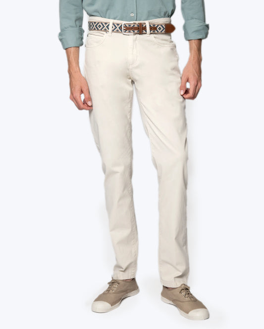 PANTALÓN 5 BOLSILLOS BEIGE