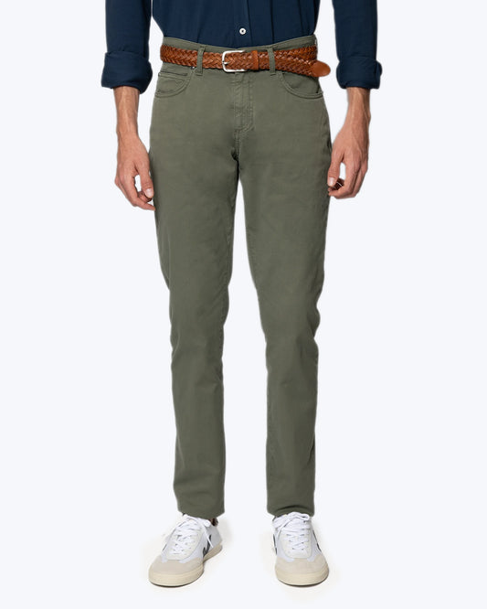 PANTALÓN 5 BOLSILLOS VERDE