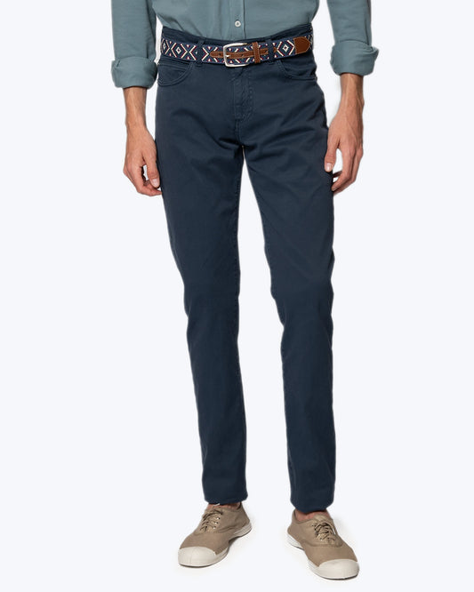 PANTALÓN 5 BOLSILLOS AZUL