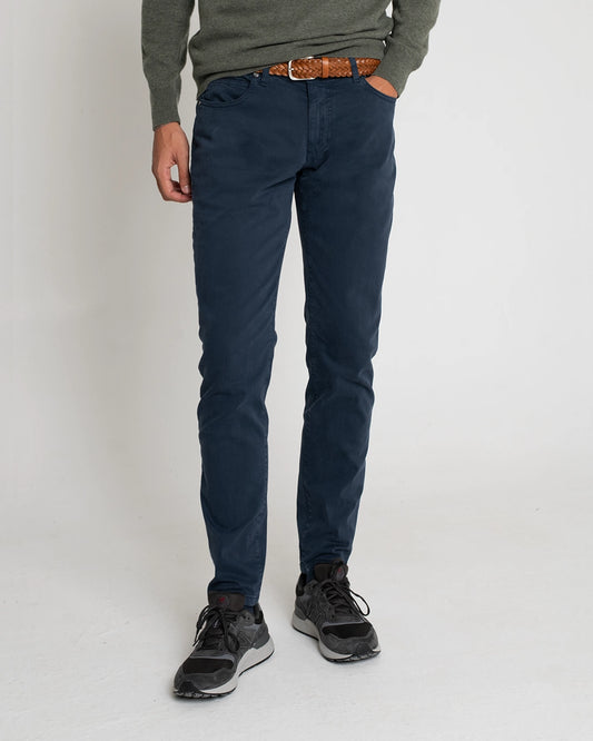 PANTALÓN 5 BOLSILLO AZUL