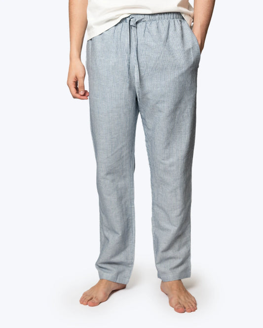 PANTALON PIJAMA DE RAYAS OSCURAS