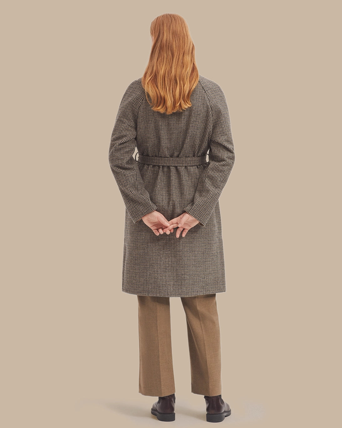 ABRIGO REVERSIBLE CUADROS