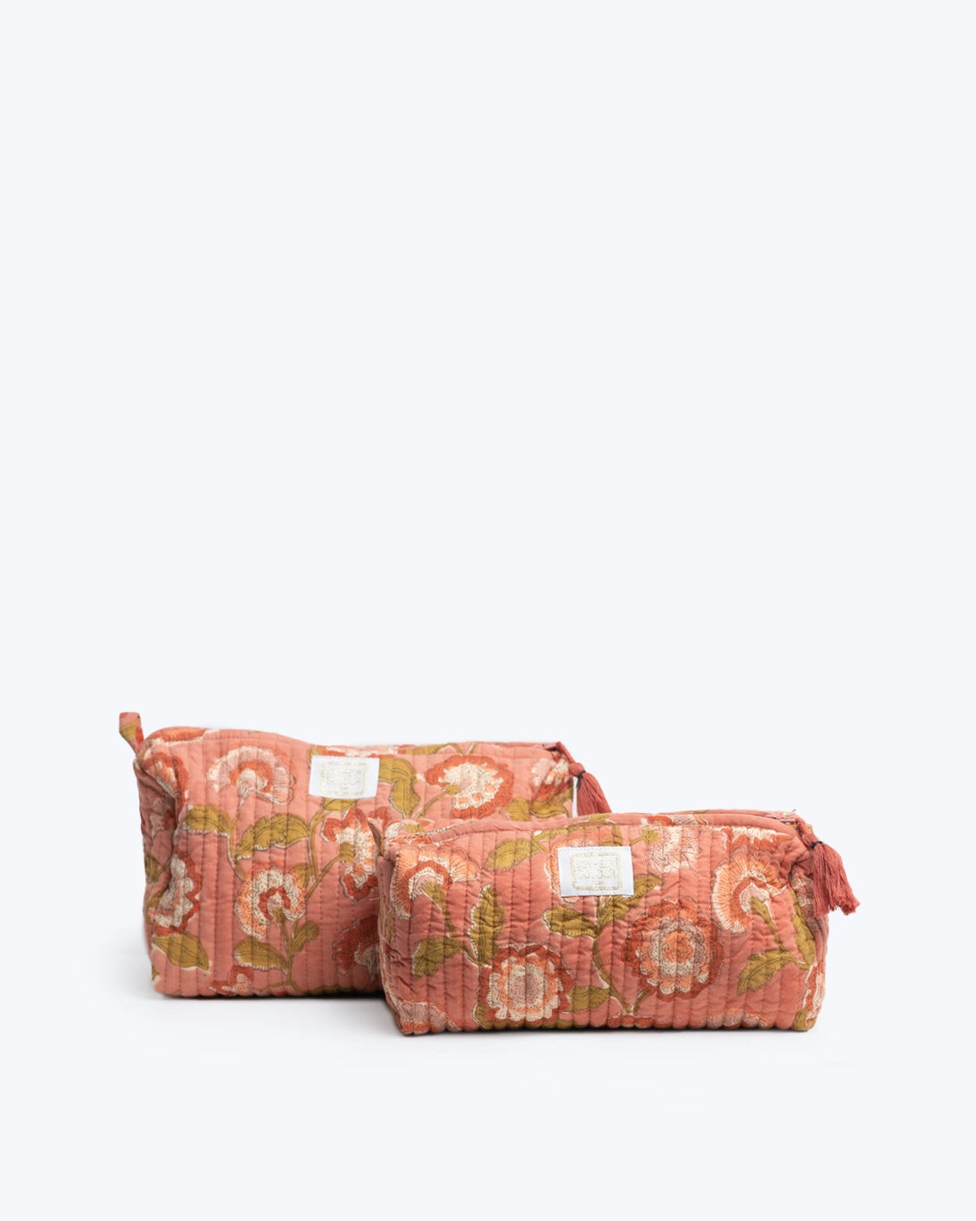 NECESER INDIRA FLOR ROSA GRANDE 25X13X9CM