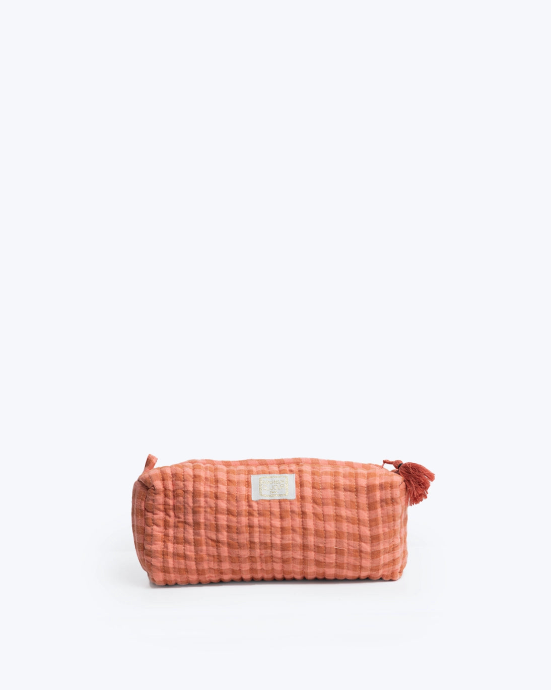 NECESER INDIRA VICHY ROSA PEQUEÑO 25X10X7CM
