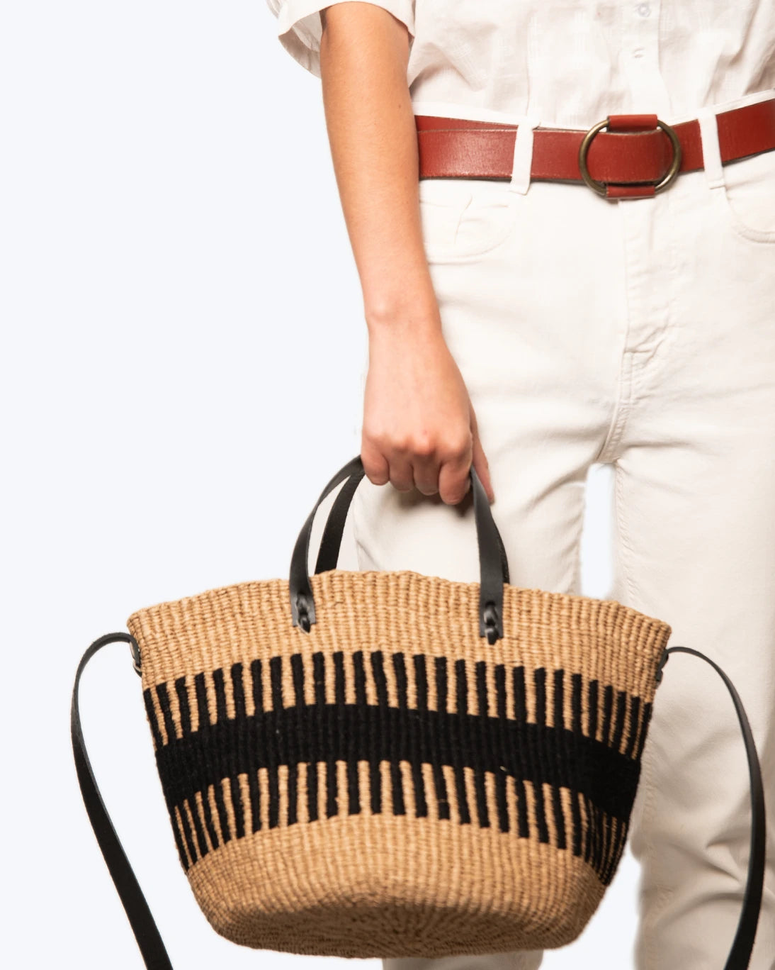 PAMBA RAFFIA BAG