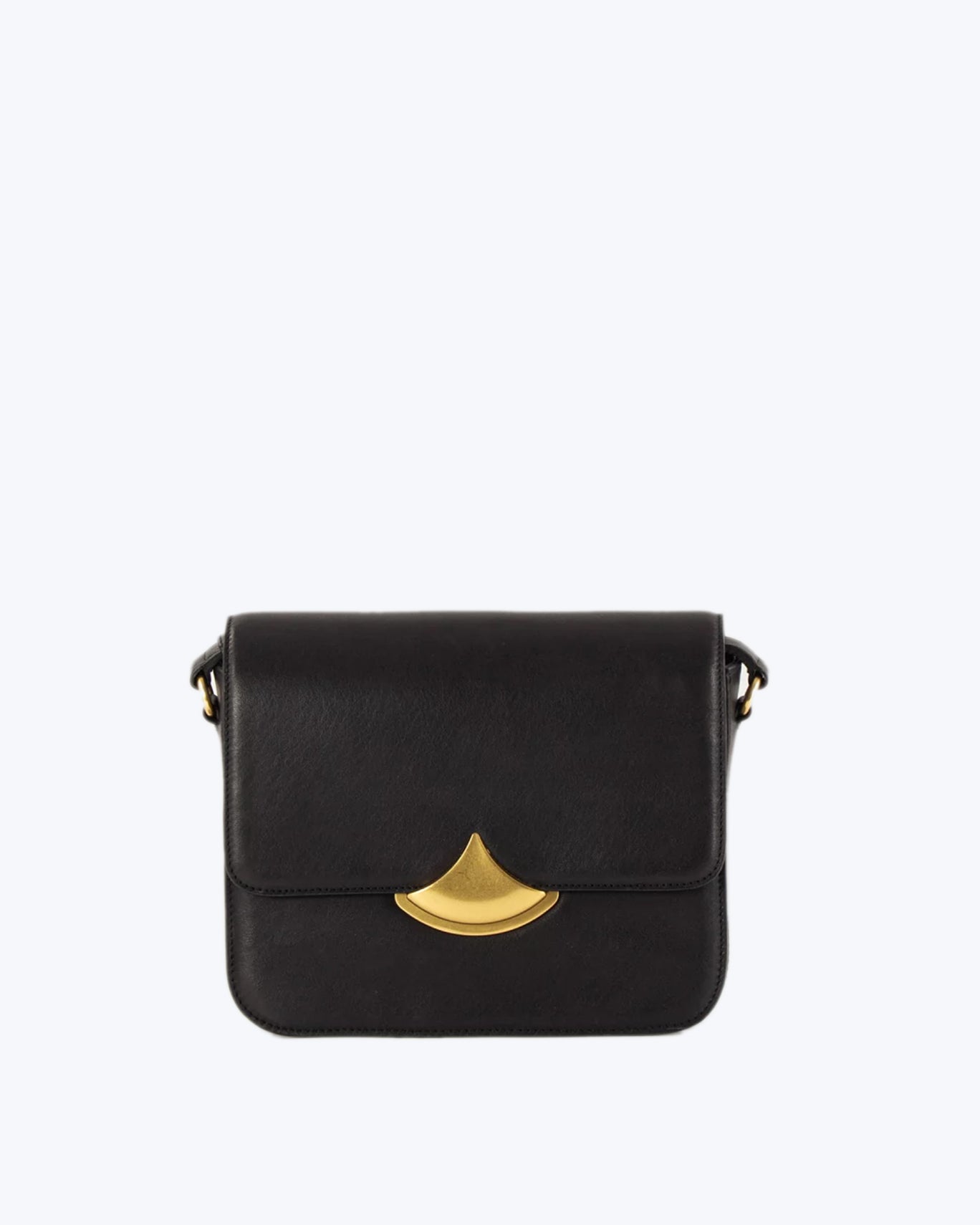 DIVILUZ BLACK LEATHER BAG