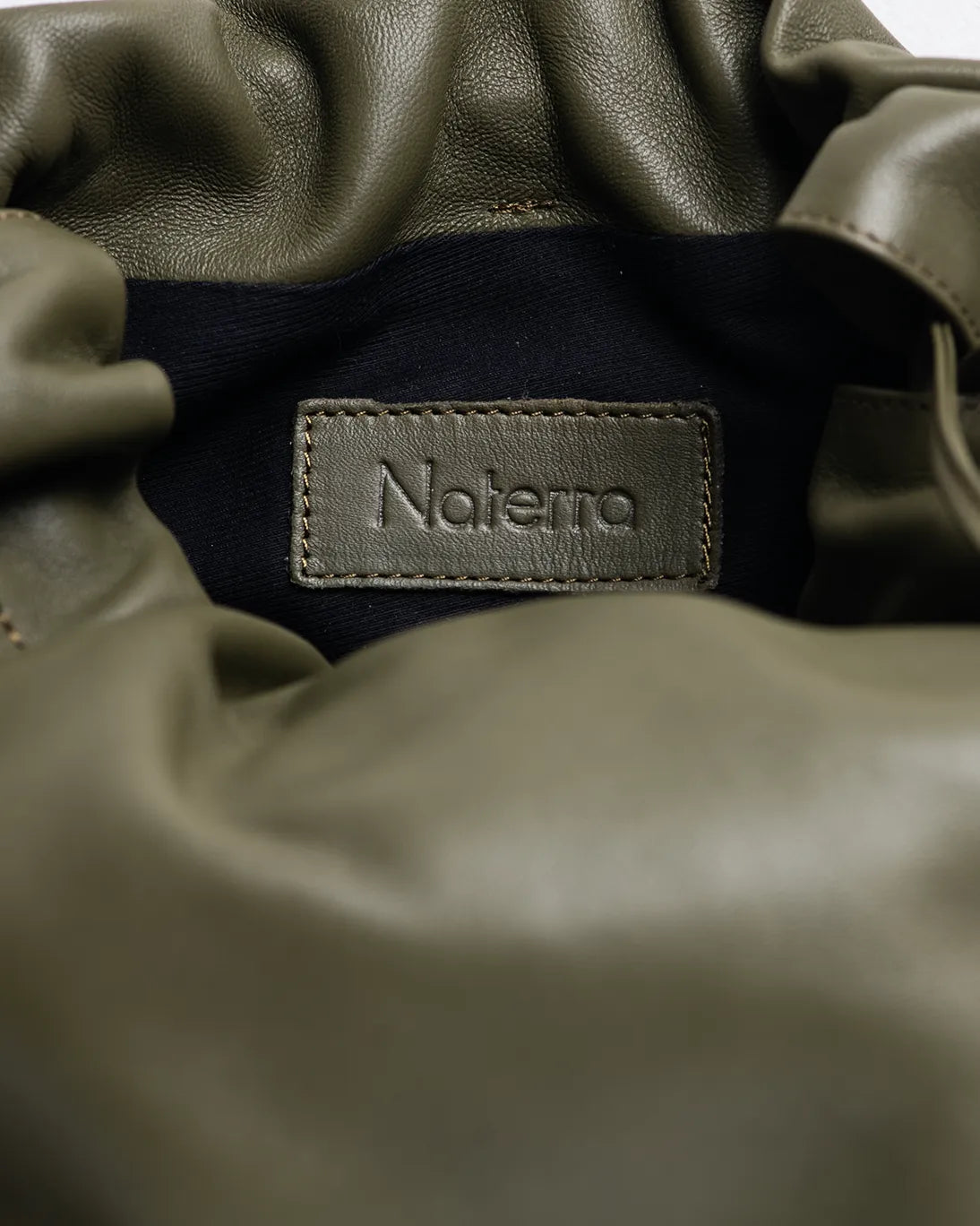 BOLSO PIEL VERDE