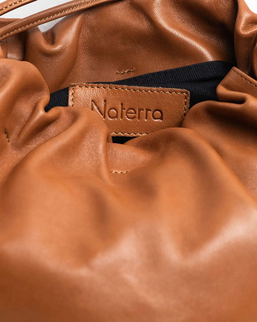 BOLSO PIEL MARRON 30X20CM