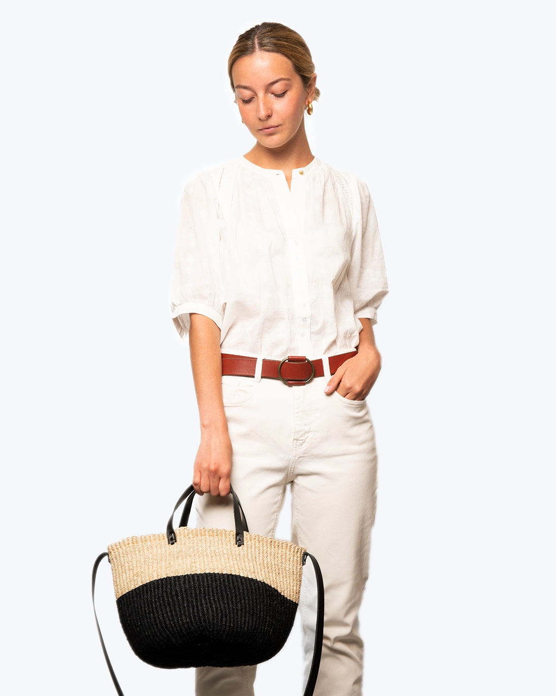 MAJAN RAFFIA BAG