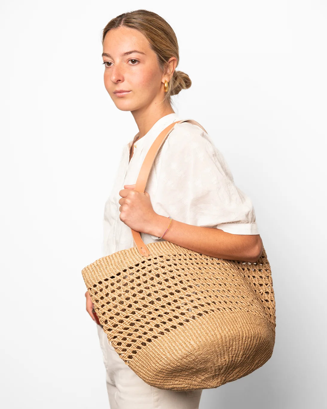 Bolso de rafia Kiondo de Mifuko