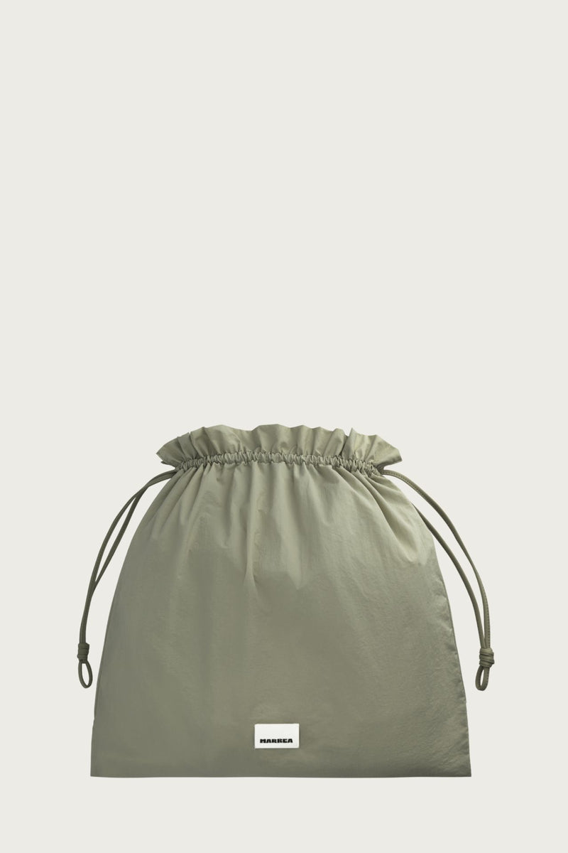 LARGE BUCKET BAG DARK OLIVE