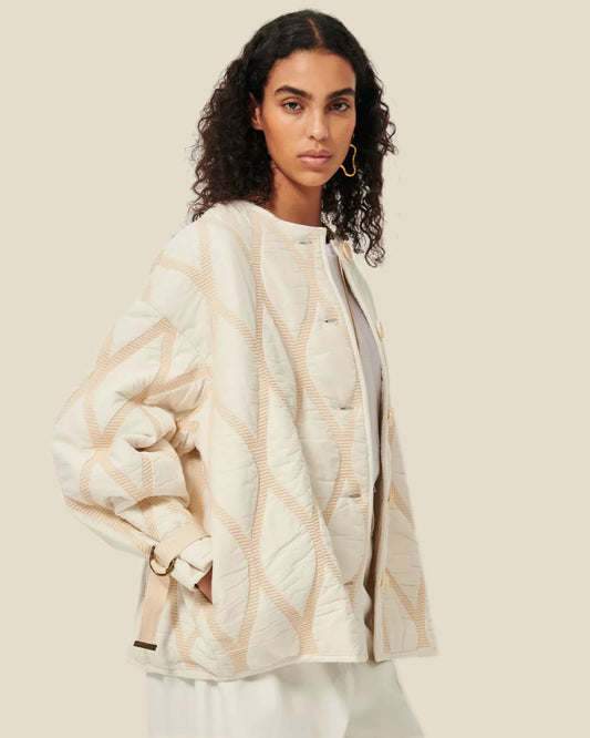 CHAQUETA ACOLCHADA ARTESANA