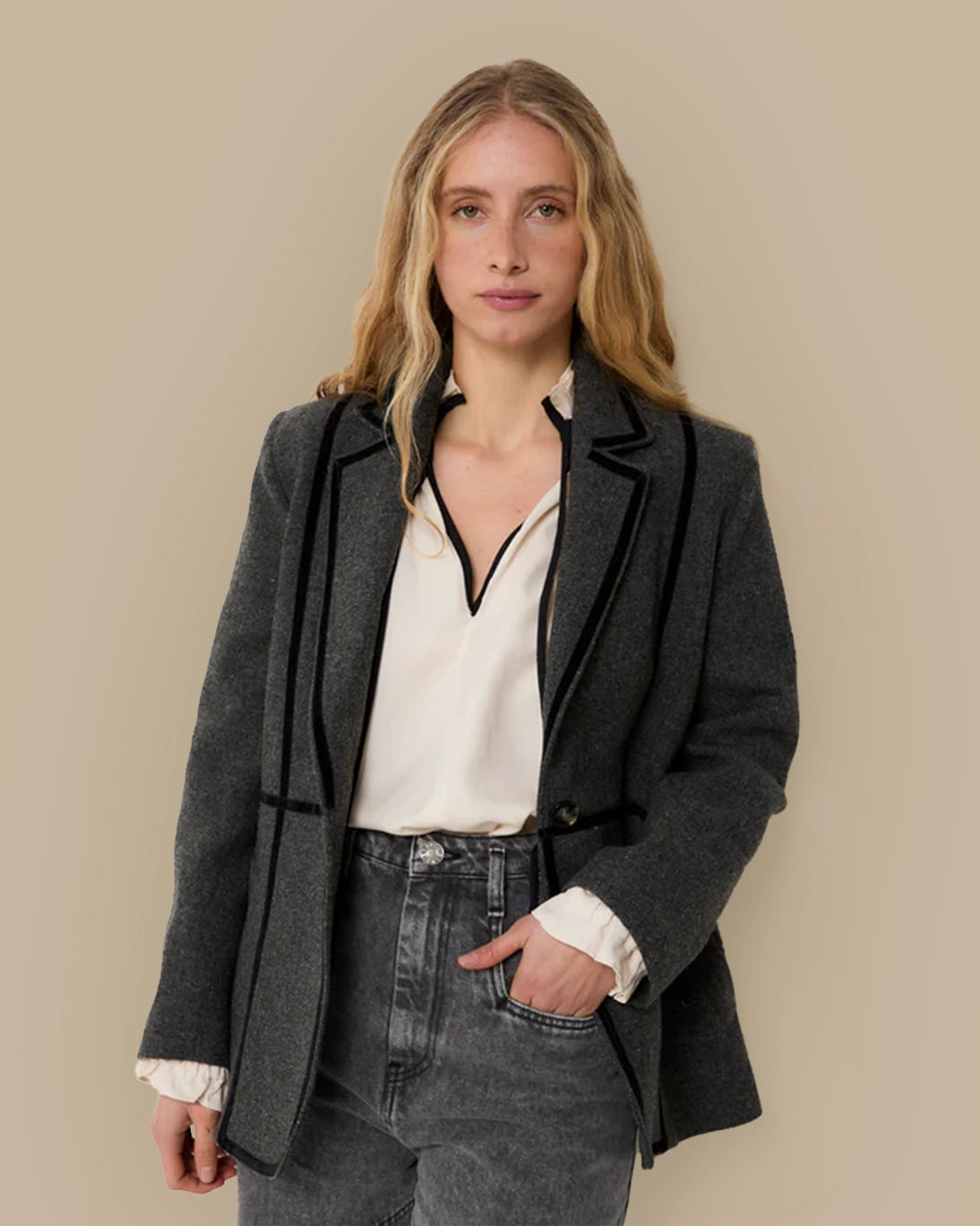 DANDY SHETLAND BLAZER