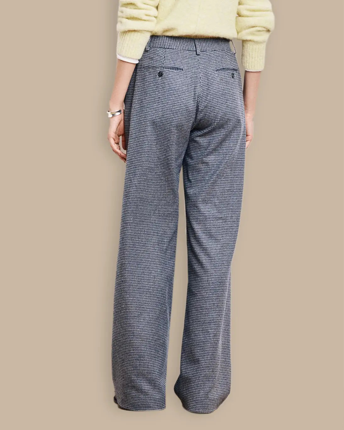 PANTALÓN POSITANON PATA DE GALLO