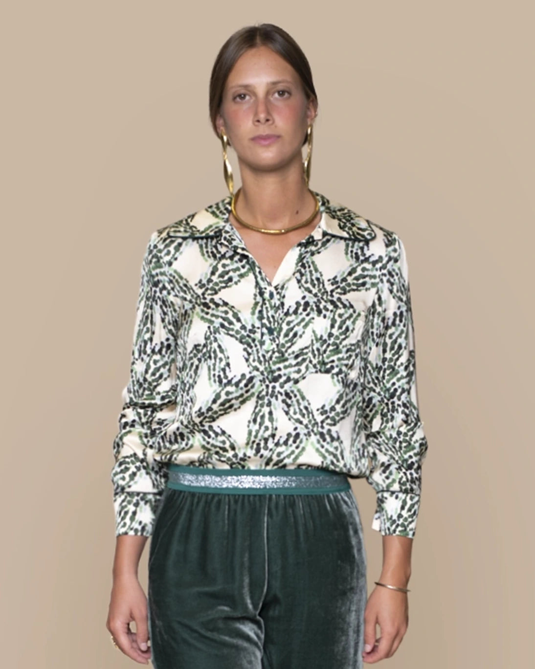UTAH SATIN SHIRT