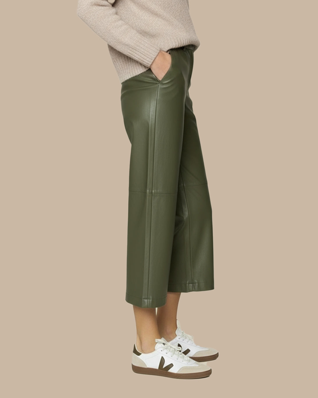 PANTALÓN CULOTTE VERDES