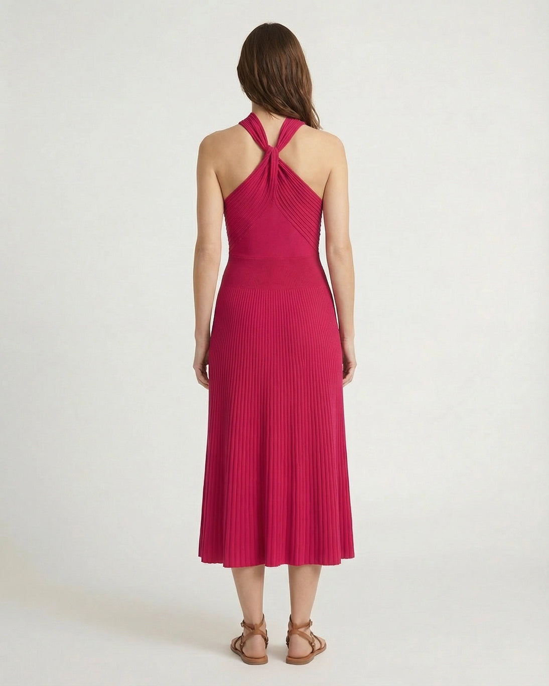 VESTIDO PUNTO HALTER