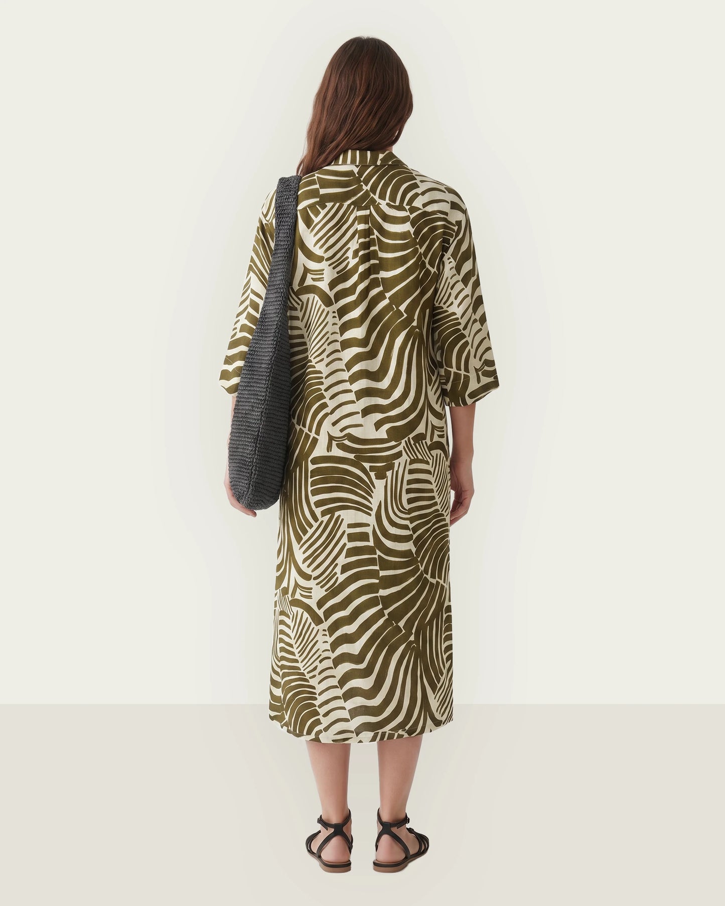 VESTIDO ROKO CAQUI