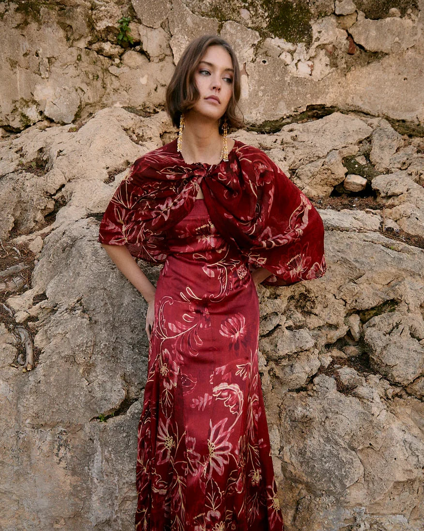 VESTIDO CORINTIA PEONIA