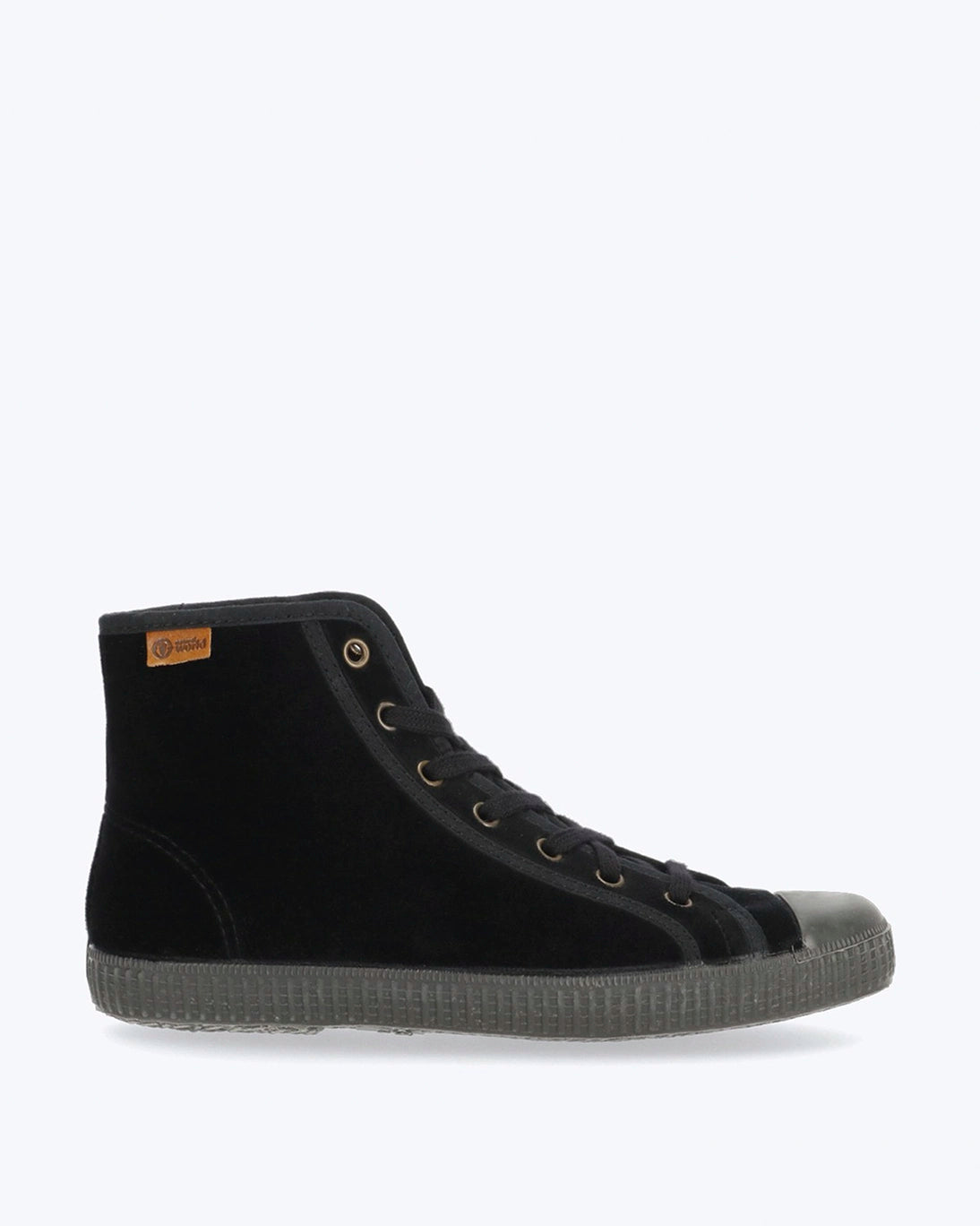 BOTA TERCIOPELO NEGRA