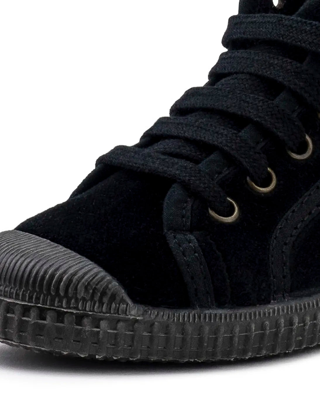 BOTA TERCIOPELO NEGRA