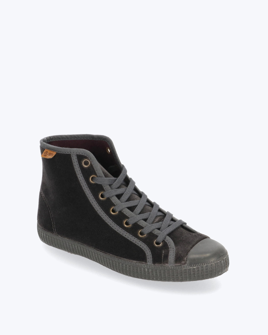 BOTA TERCIOPELO GRIS