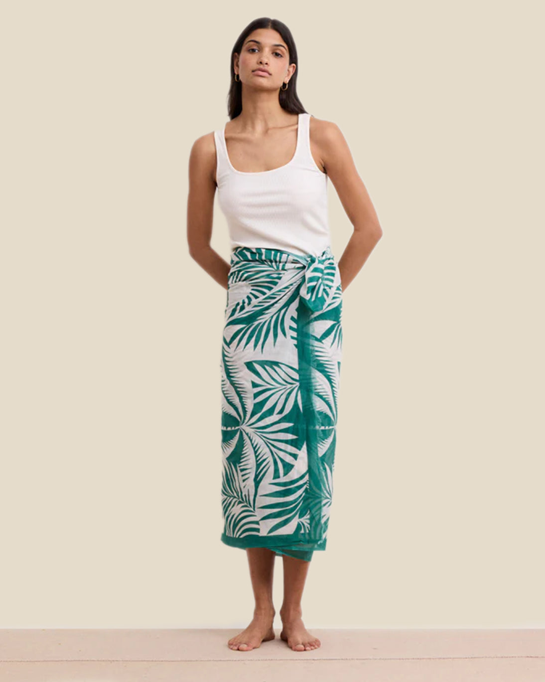 Pareo de hojas Hartford