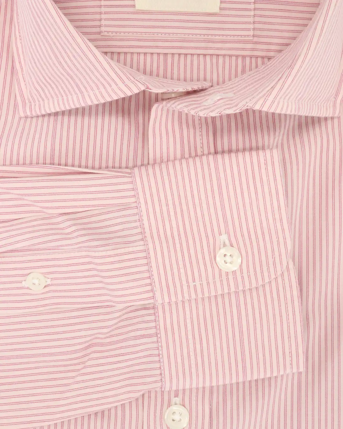 CAMISA ROSA CON RAYAS