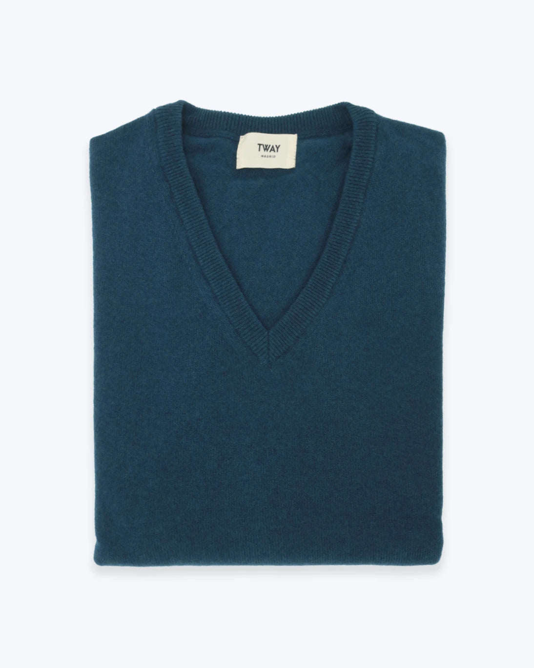 JERSEY CUELLO PICO AZULÓN