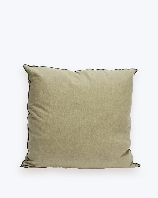 ALMOHADÓN LINEN KAKI 50X50CM