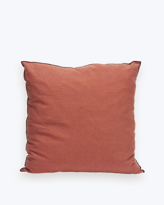 ALMOHADÓN LINEN TEJA 50X50CM