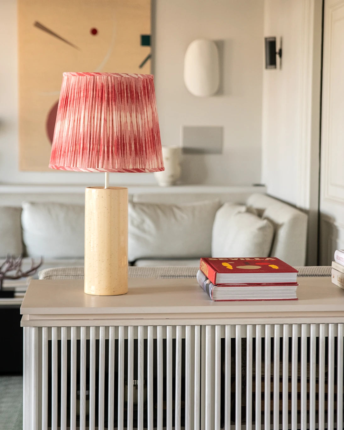 LAMPARA IKAT CORAL
