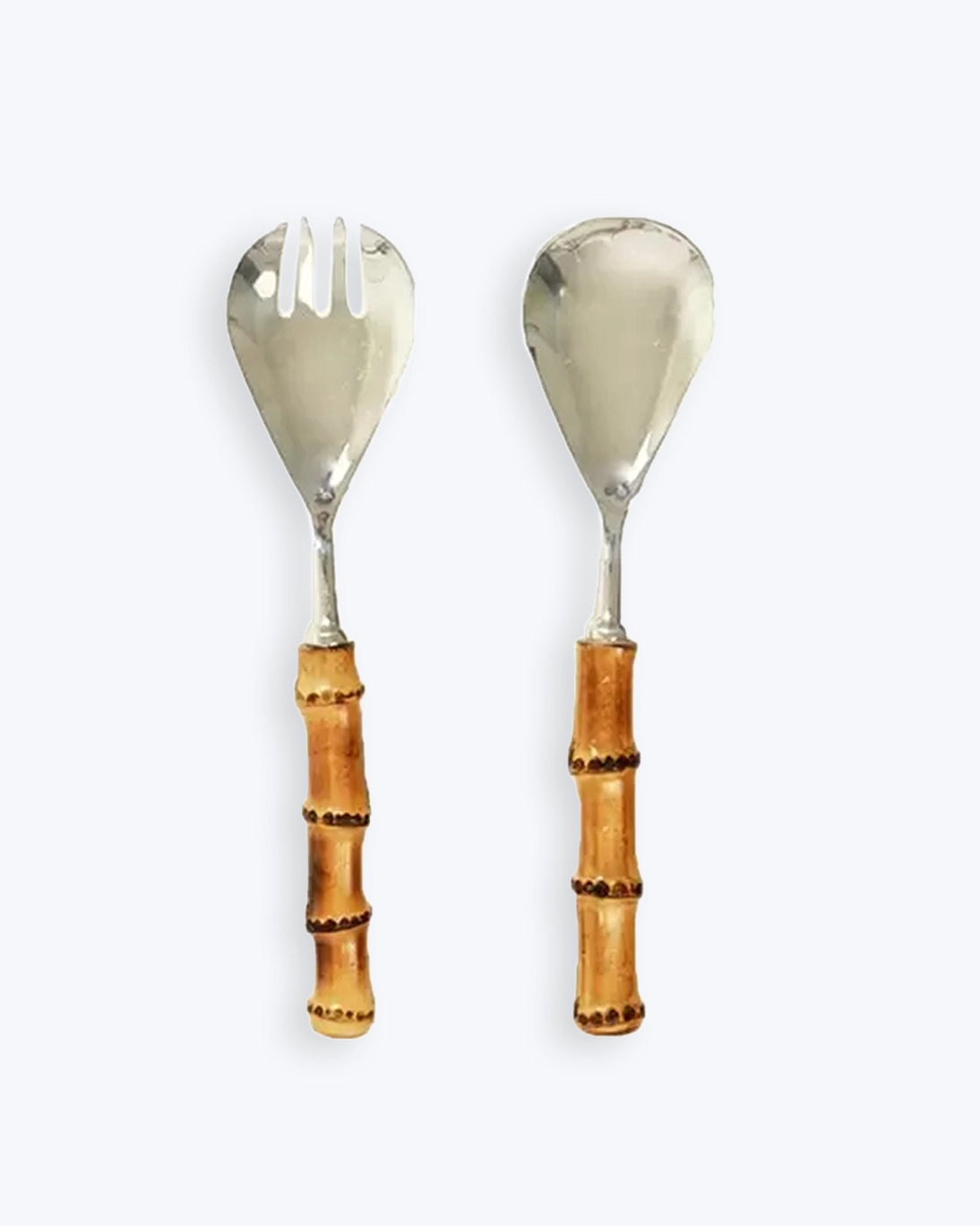 SET CUBIERTOS SERVIR BAMBU