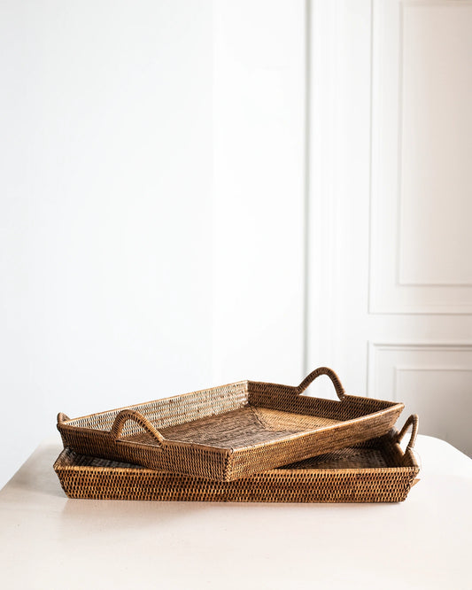 BANDEJA RATÁN 70X47X9CM