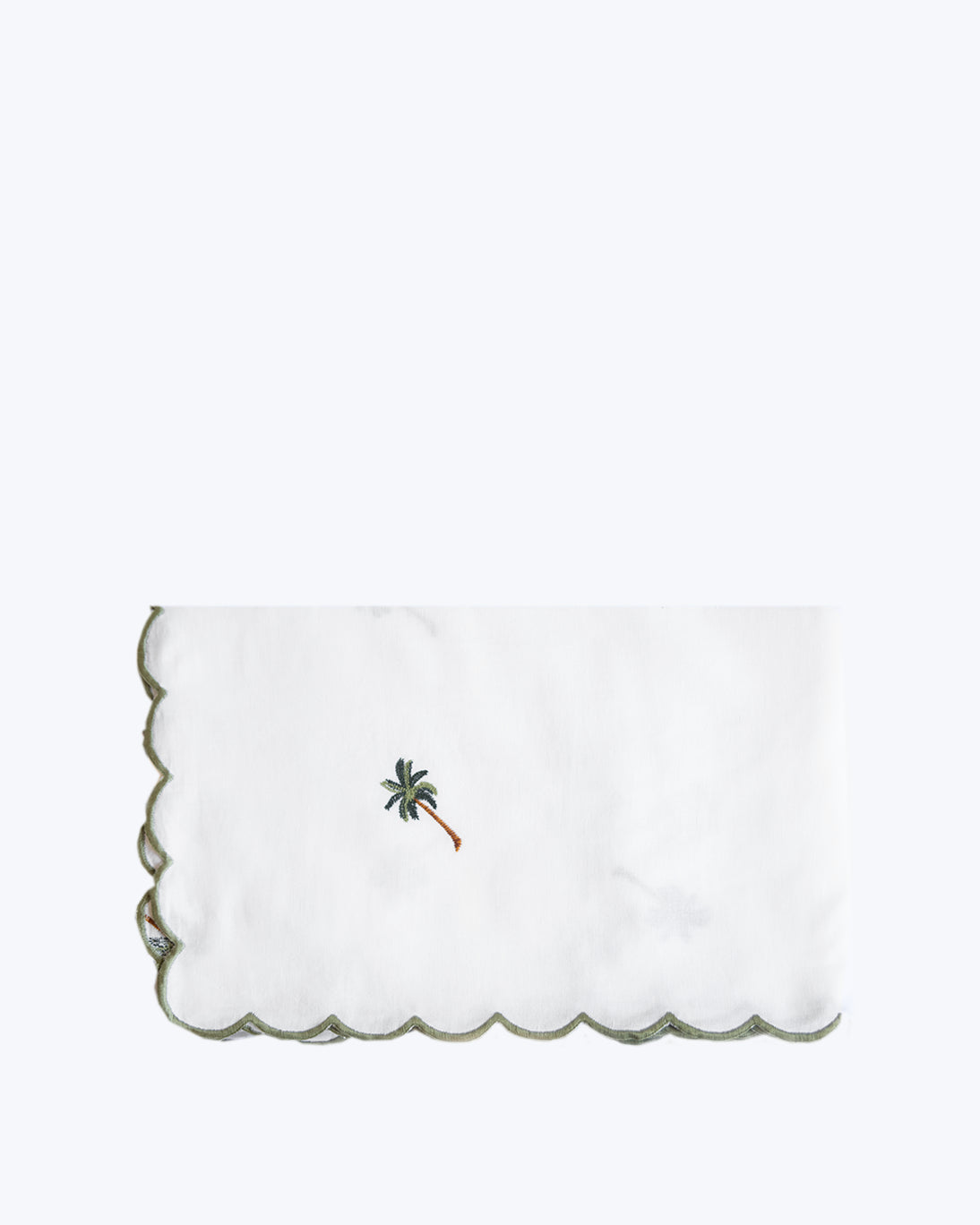 MANTEL PALMERA BORDADA 150X350CM