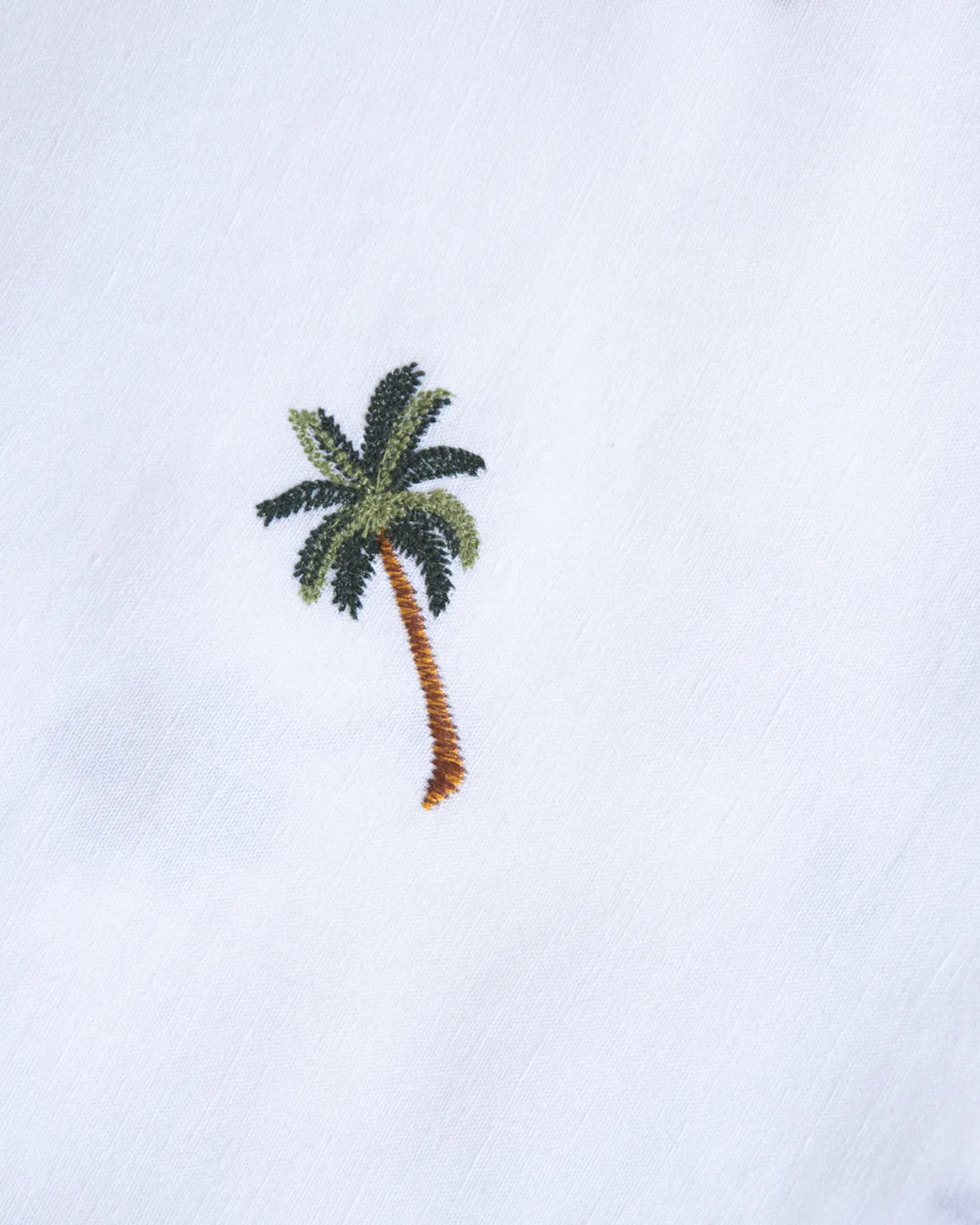 MANTEL PALMERA BORDADA 150X350CM